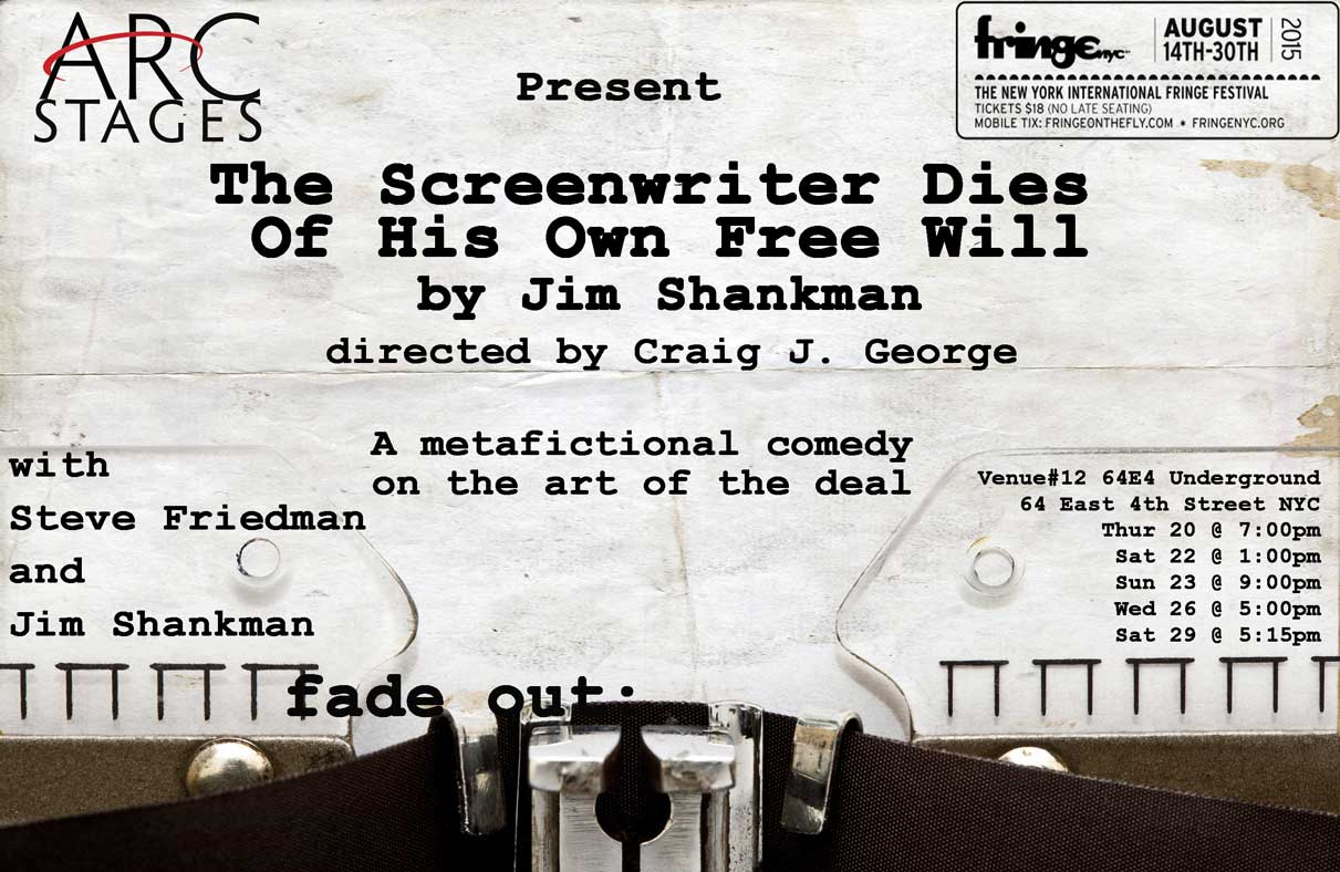 The Screenwriter Dies Of His Own Free Will
